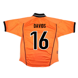 Holland 1998-1999 Home Shirt (M) (Good) (Davids 16)_1