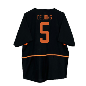 Holland 2002-04 Away Shirt (S) (Excellent) (De Jong 5)_1