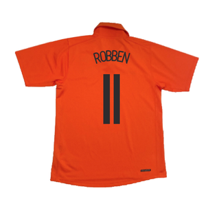 Holland 2006-08 Home Shirt (S) (Excellent) (Robben 11)_1