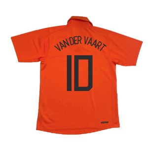 Holland 2006-08 Home Shirt (M) (Excellent) (Van Der Vaart 10)_1