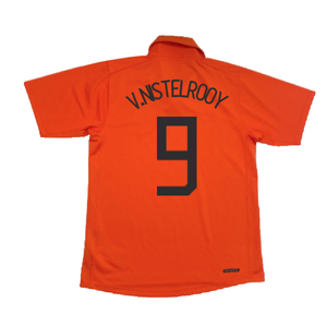 Holland 2006-08 Home Shirt (M) (Excellent) (V.Nistelrooy 9)_1