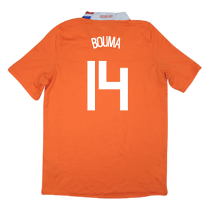 Holland 2008-10 Home Shirt (Very Good) (Bouma 14)_1