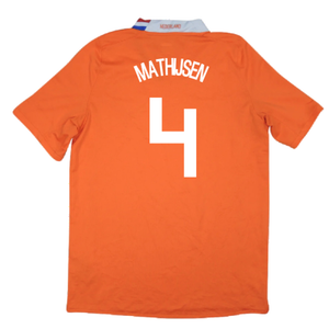 Holland 2008-10 Home Shirt (M) (Excellent) (Mathijsen 4)_1