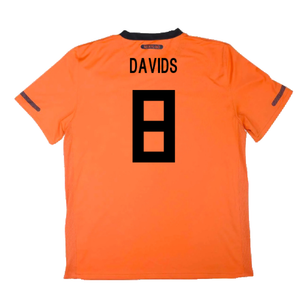 Holland 2010-11 Home Shirt (XL Boys) (Good) (Davids 8)_1