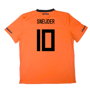 Holland 2010-11 Home Shirt (S) (Excellent) (Sneijder 10)_1