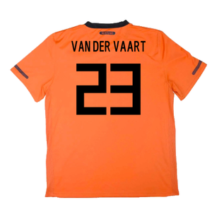 Holland 2010-11 Home Shirt (M) (Mint) (Van Der Vaart 23)_1