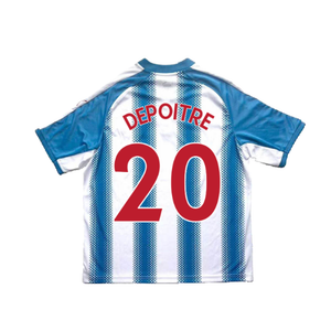 Huddersfield 2017-18 Home Shirt (Excellent) (Depoitre 20)_1