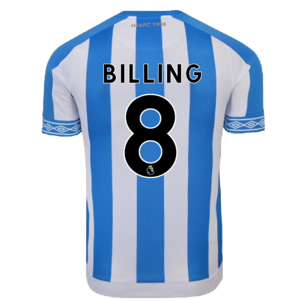 Huddersfield 2018-19 Home Shirt ((Excellent) M) (Billing 8)_2