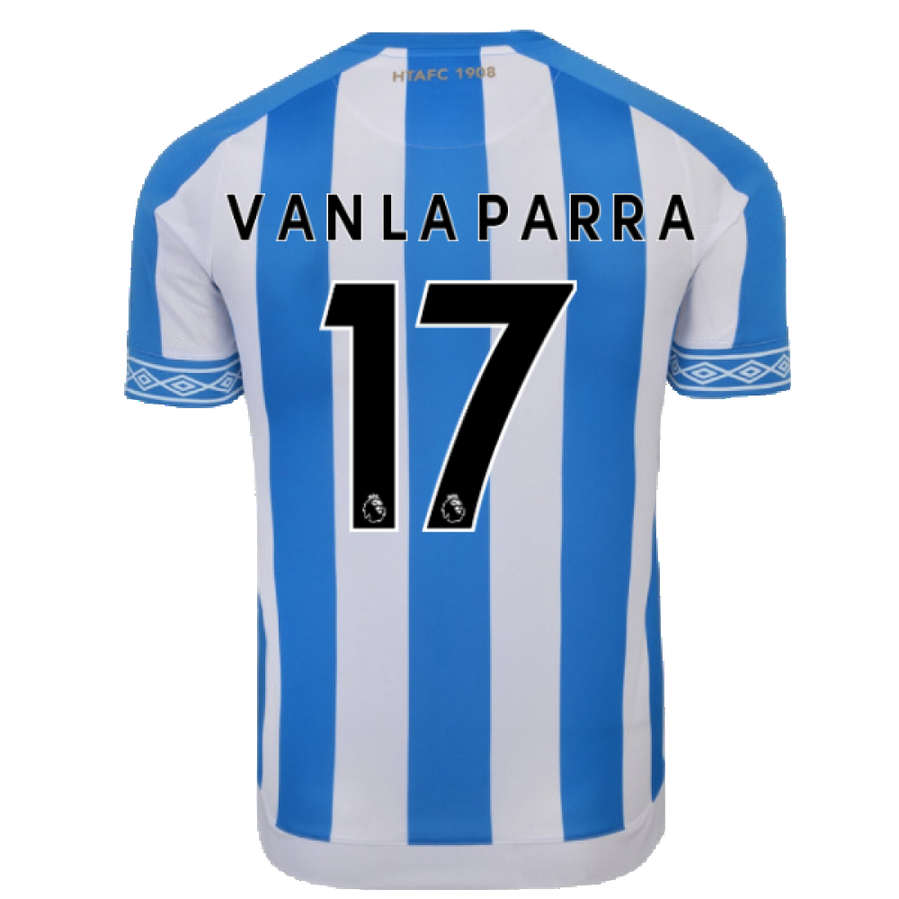 Huddersfield 2018-19 Home Shirt ((Excellent) M) (Van La Parra 17)_2