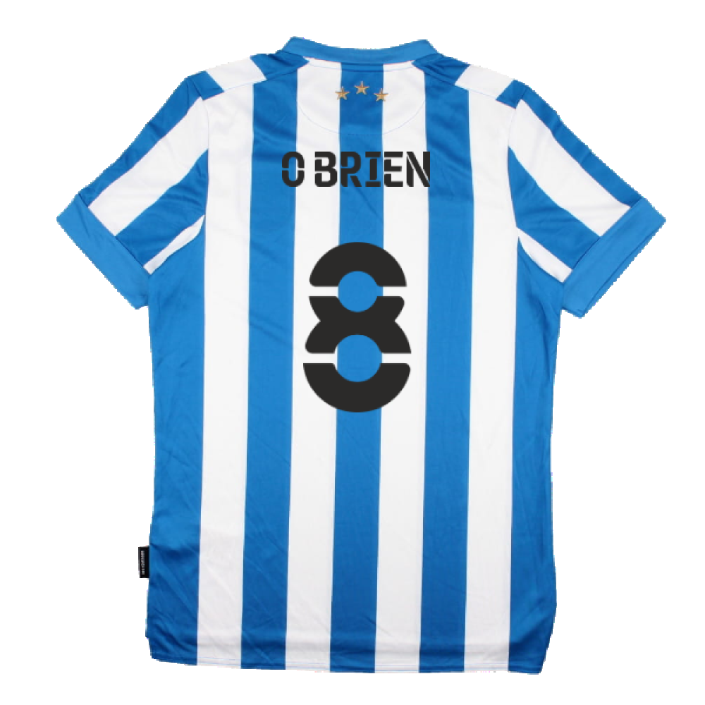 Huddersfield 2021-22 Home Shirt (Sponsorless) (M) (O BRIEN 8) (Mint)_1