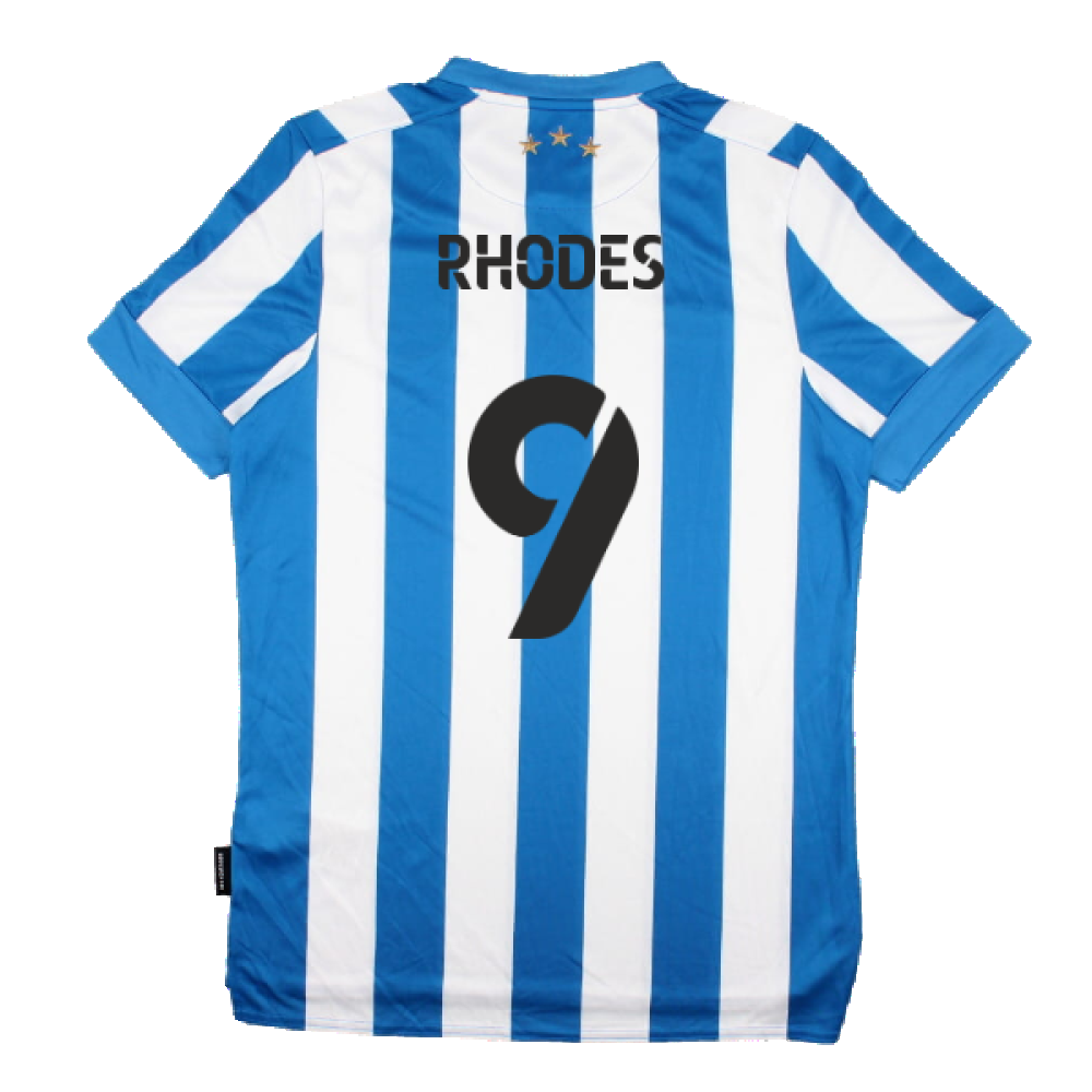Huddersfield 2021-22 Home Shirt (Sponsorless) (M) (RHODES 9) (Mint)_1