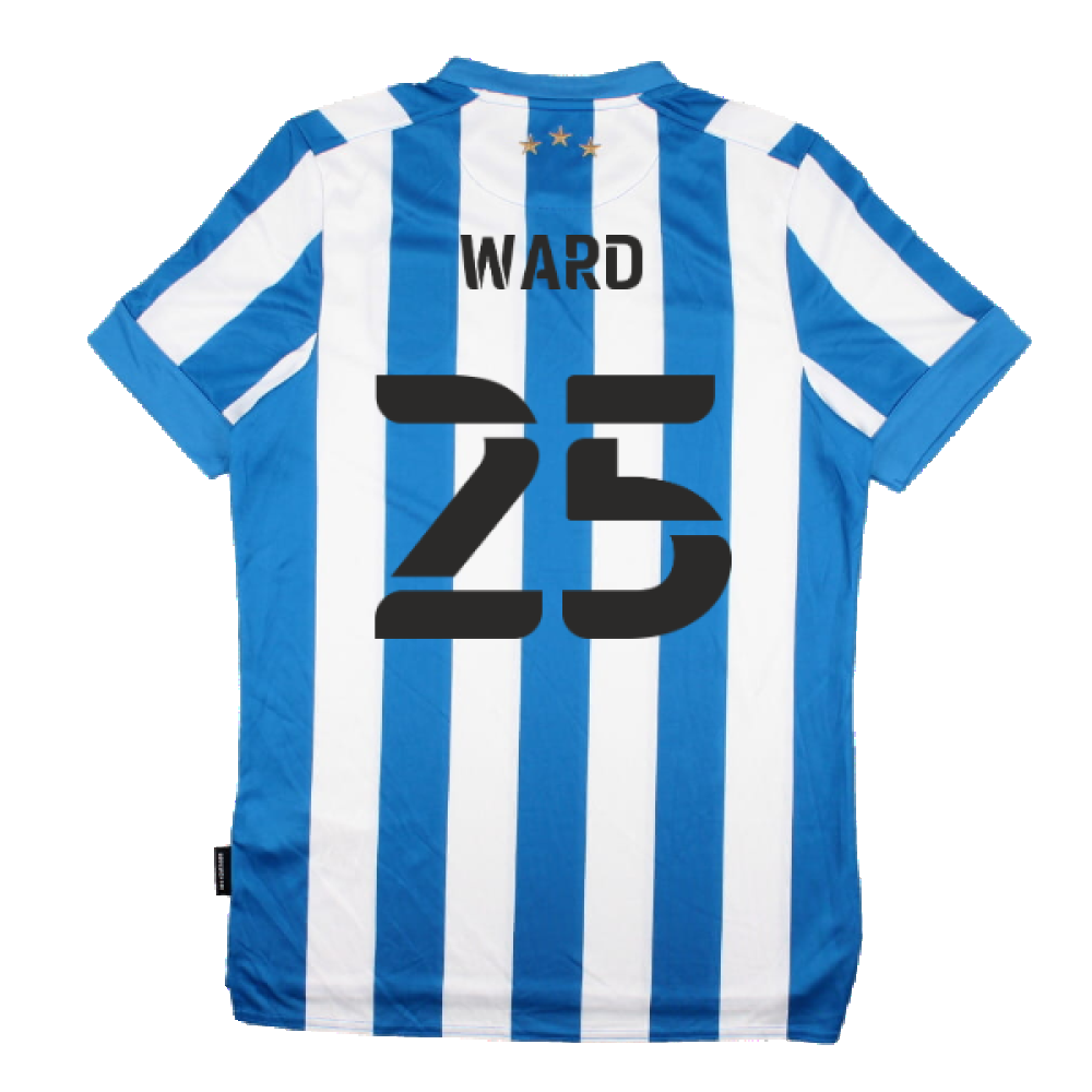 Huddersfield 2021-22 Home Shirt (Sponsorless) (M) (WARD 25) (Mint)_1