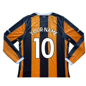 Hull City 2016-17 Long Sleeve Home Shirt (XXL) (Your Name 10) (Excellent)_1