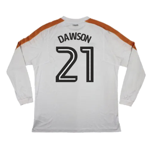 Hull City 2017-18 Long Sleeve Away Shirt (XXL) (Excellent) (Dawson 21)_1