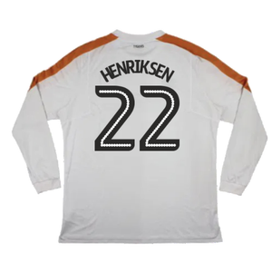 Hull City 2017-18 Long Sleeve Away Shirt (XXL) (Excellent) (Henriksen 22)_1