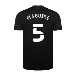 Hull City 2021-22 Away Shirt (Sponsorless) (XL) (Maguire 5) (Mint)_1