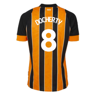 Hull City 2022-23 Home Shirt (XXL) (DOCHERTY 8) (Very Good)_1