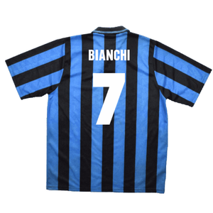 Inter Milan 1991-1992 Home Shirt (L) (Excellent) (Bianchi 7)_1