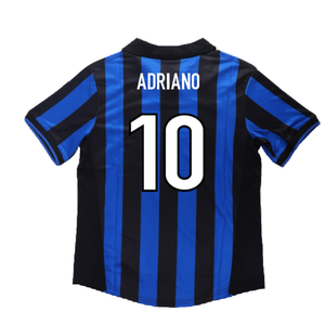 Inter Milan 1998-1999 Home Shirt (XL) (Very Good) (ADRIANO 10)_1