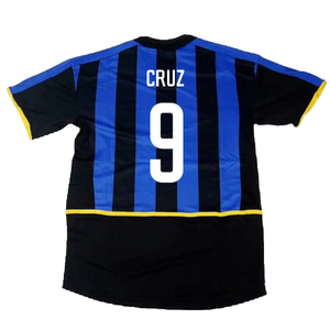 Inter Milan 2002-03 Home Shirt (Very Good) (Cruz 9)_1