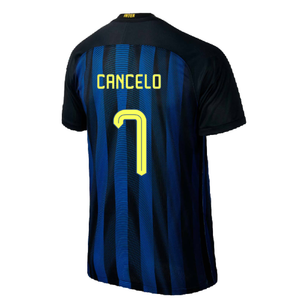 Inter Milan 2016-17 Home Shirt (S) (Excellent) (Cancelo 7)_1