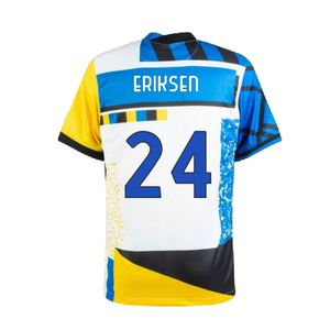 Inter Milan 2020-21 Fourth Shirt (L) (ERIKSEN 24) (Excellent)_1