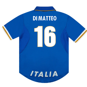 Italy 1996-97 Home Shirt (L) (Excellent) (Di Matteo 16)_1