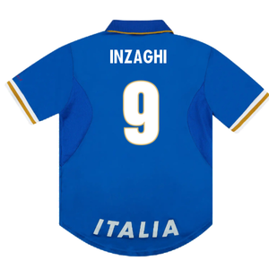 Italy 1996-97 Home Shirt (Very Good) (INZAGHI 9)_1