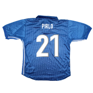 Italy 1998-99 Home Shirt (XL Boys) (Very Good) (Pirlo 21)_1