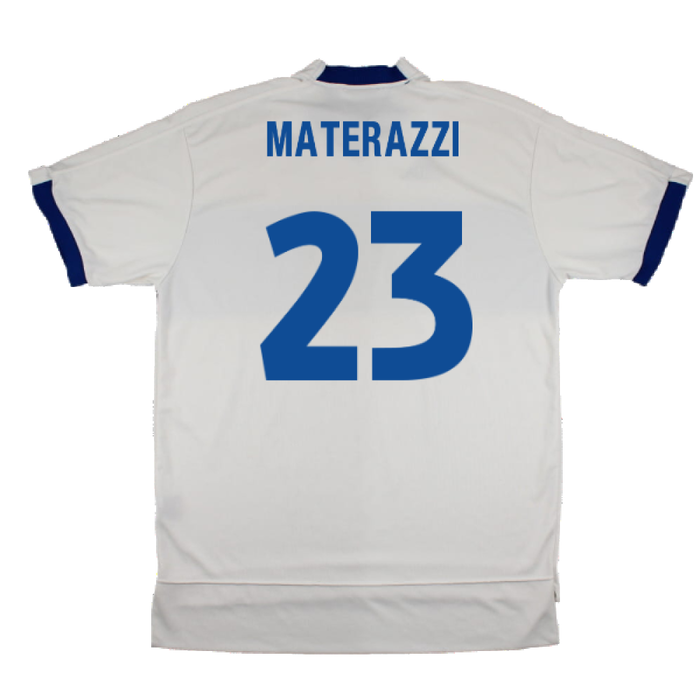 Italy 1999-00 Away Shirt (XXL) (Very Good) (MATERAZZI 23)