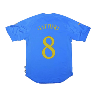 Italy 2004-06 Home Shirt (S) (Good) (Gattuso 8)_1