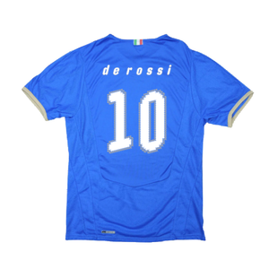 Italy 2008-09 Home Shirt (XL) (Excellent) (De Rossi 10)_1