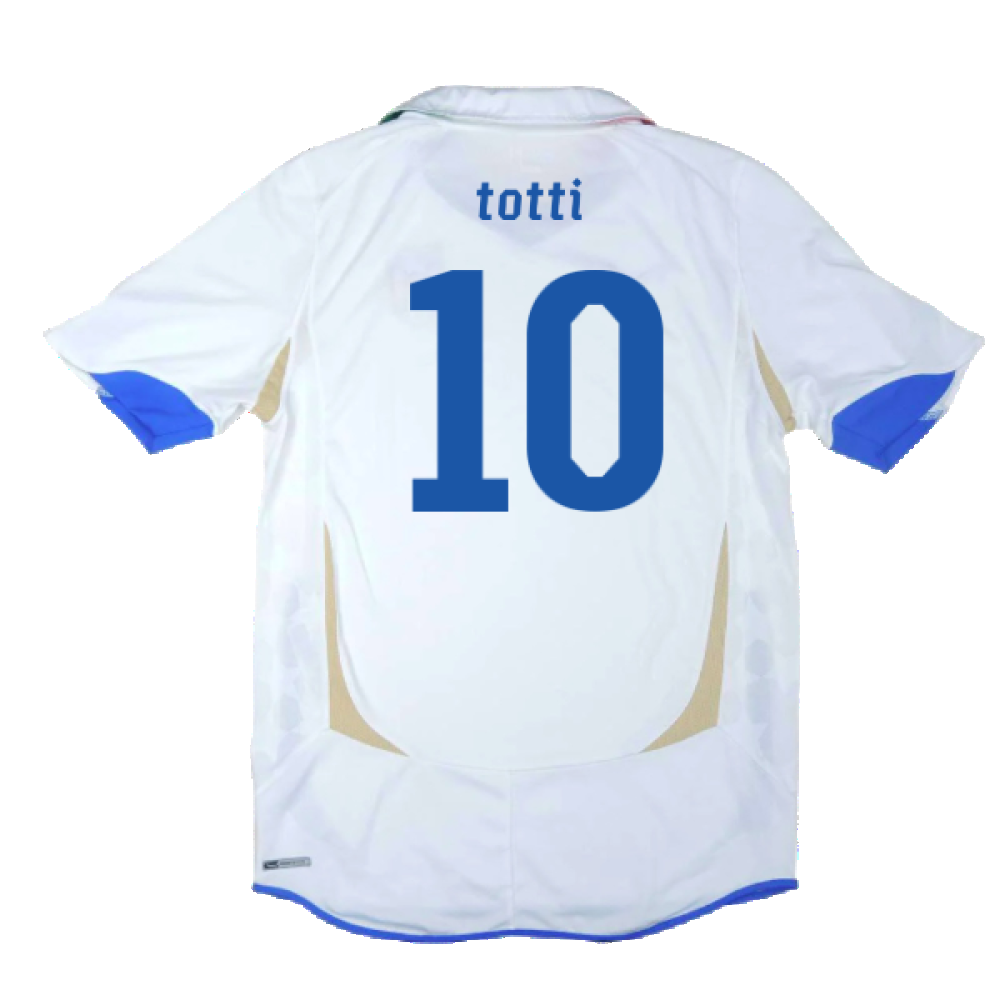Italy 2010-11 Away Shirt (L) (Very Good) (Totti 10)_1