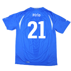 Italy 2010-11 Home Shirt (XL) (Very Good) (Pirlo 21)_1