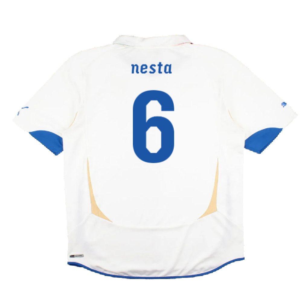 Italy 2010-12 Away Shirt (M) (Fair) (Nesta 6)_1