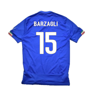 Italy 2014-16 Home Shirt (XL) (Excellent) (Barzagli 15)_1