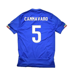 Italy 2014-16 Home (L) (Very Good) (Cannavaro 5)_1