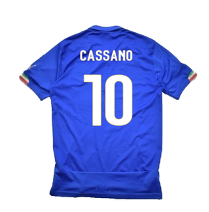 Italy 2014-15 Home Shirt (S) (Fair) (Cassano 10)_1