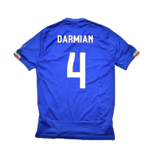 Italy 2014-16 Home Shirt (M) (Very Good) (Darmian 4)_1