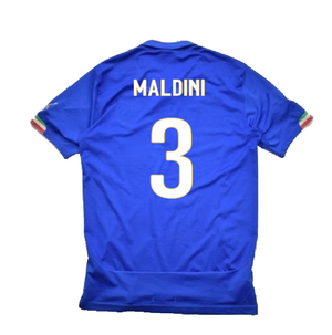 Italy 2014-16 Home Shirt (M) (Very Good) (Maldini 3)_1