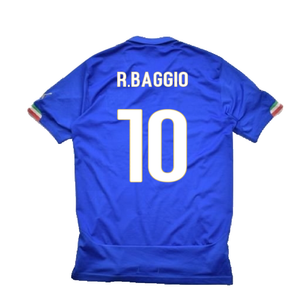 Italy 2014-15 Home (XL) (Excellent) (R.Baggio 10)_1