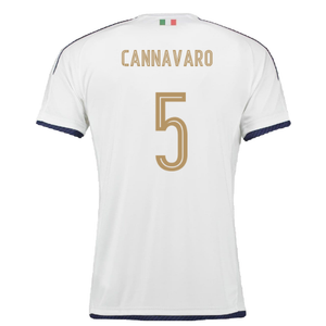 Italy 2016-17 Away Shirt (L) (Very Good) (Cannavaro 5)_1