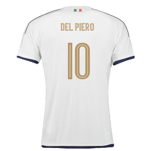 Italy 2016-17 Away Shirt (M) (Excellent) (Del Piero 10)_1