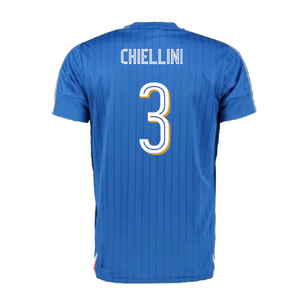 Italy 2016-17 Home Shirt (XL) (Mint) (Chiellini 3)_1