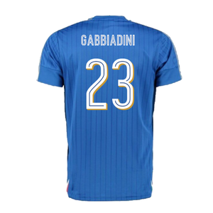 Italy 2016-17 Home Shirt (XL) (Mint) (Gabbiadini 23)_1