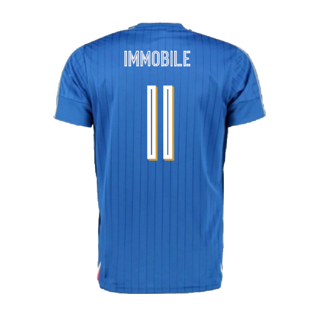 Italy 2016-17 Home Shirt (XL) (Mint) (Immobile 11)_1