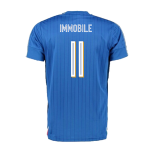 Italy 2016-17 Home Shirt (XLB) (Good) (Immobile 11)_1