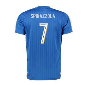 Italy 2016-17 Home Shirt (L) (Excellent) (Spinazzola 7)_1