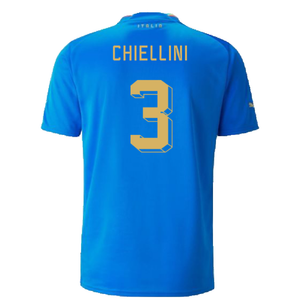 Italy 2022-23 Home Shirt (2XL) (Very Good) (CHIELLINI 3)_1