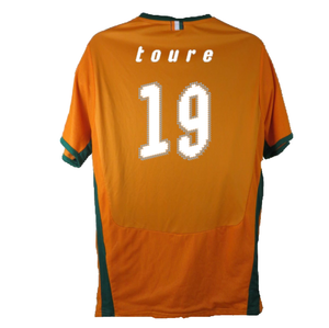 Ivory Coast 2008-10 Home Shirt (M) (Excellent) (TOURE 19)_1